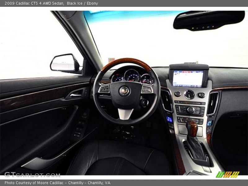 Black Ice / Ebony 2009 Cadillac CTS 4 AWD Sedan