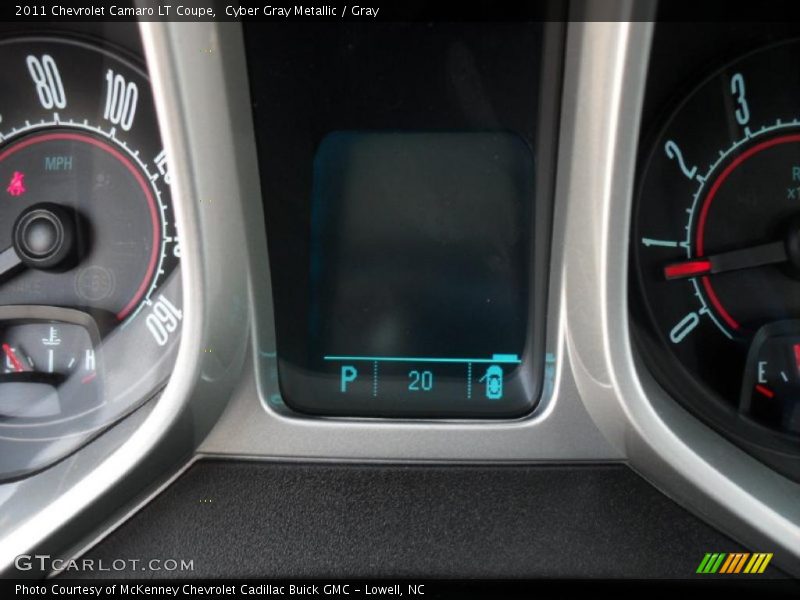 Cyber Gray Metallic / Gray 2011 Chevrolet Camaro LT Coupe