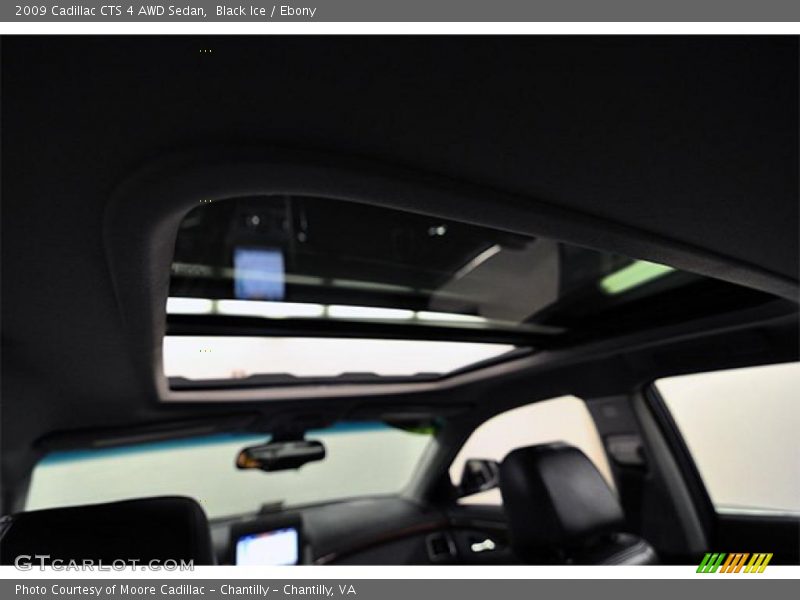 Black Ice / Ebony 2009 Cadillac CTS 4 AWD Sedan