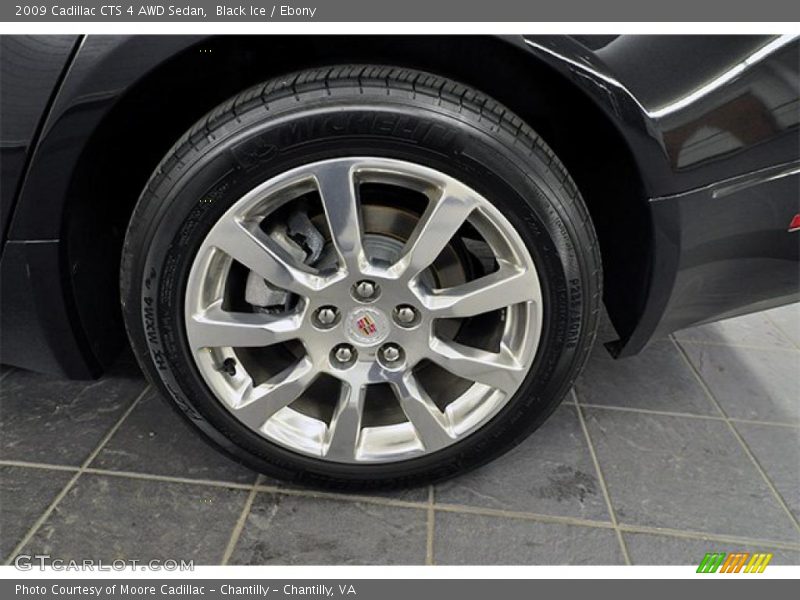 Black Ice / Ebony 2009 Cadillac CTS 4 AWD Sedan