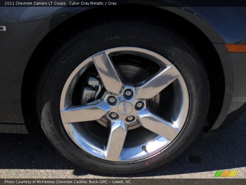 Cyber Gray Metallic / Gray 2011 Chevrolet Camaro LT Coupe