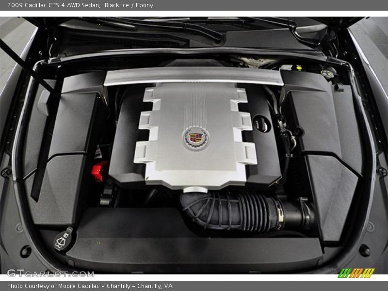 Black Ice / Ebony 2009 Cadillac CTS 4 AWD Sedan
