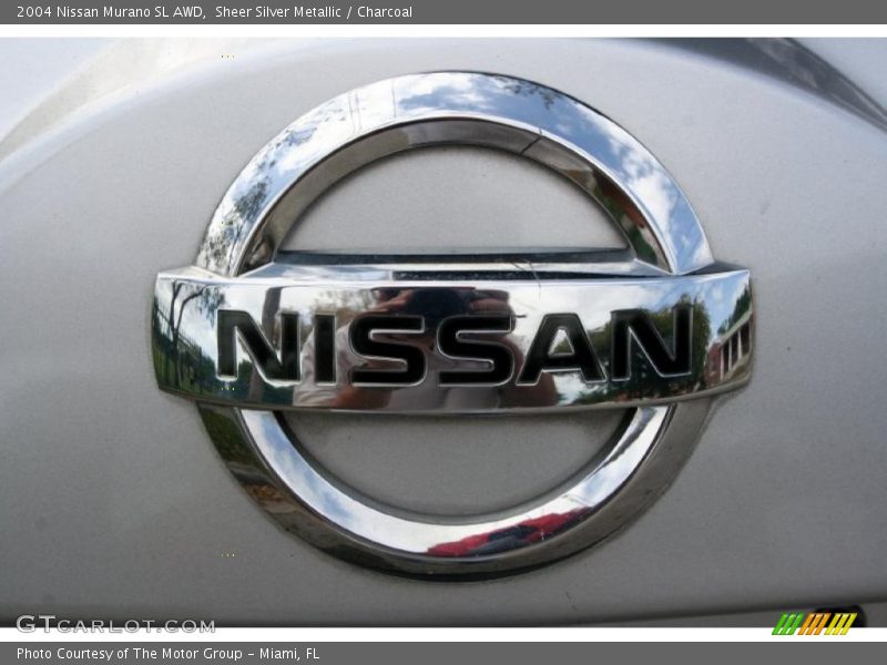 Sheer Silver Metallic / Charcoal 2004 Nissan Murano SL AWD