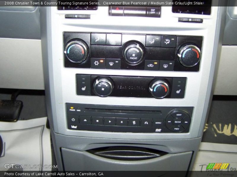 Clearwater Blue Pearlcoat / Medium Slate Gray/Light Shale 2008 Chrysler Town & Country Touring Signature Series