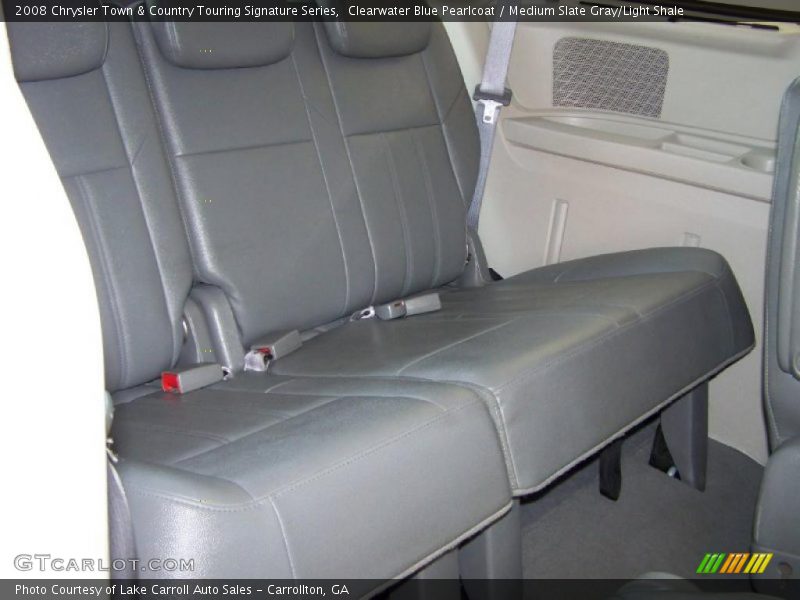 Clearwater Blue Pearlcoat / Medium Slate Gray/Light Shale 2008 Chrysler Town & Country Touring Signature Series