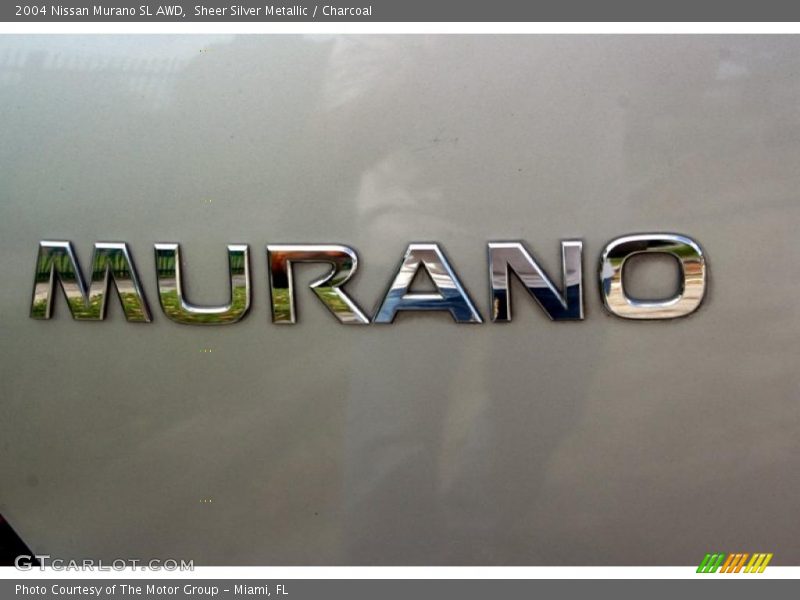 Sheer Silver Metallic / Charcoal 2004 Nissan Murano SL AWD