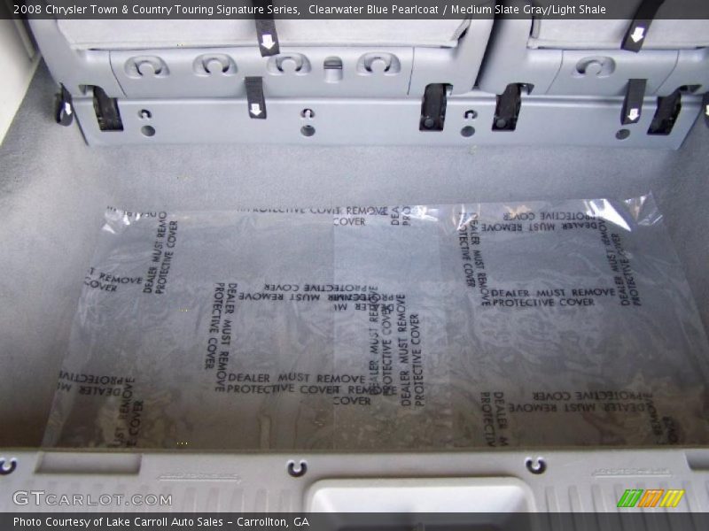 Clearwater Blue Pearlcoat / Medium Slate Gray/Light Shale 2008 Chrysler Town & Country Touring Signature Series