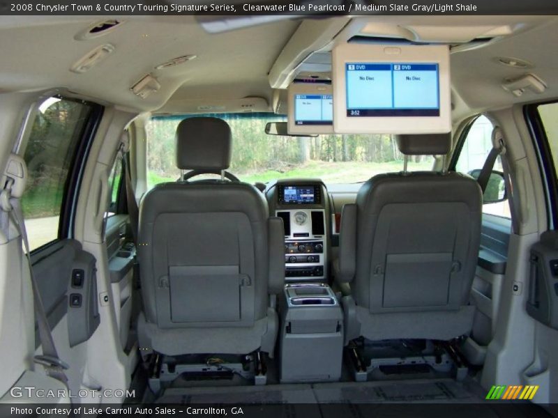 Clearwater Blue Pearlcoat / Medium Slate Gray/Light Shale 2008 Chrysler Town & Country Touring Signature Series