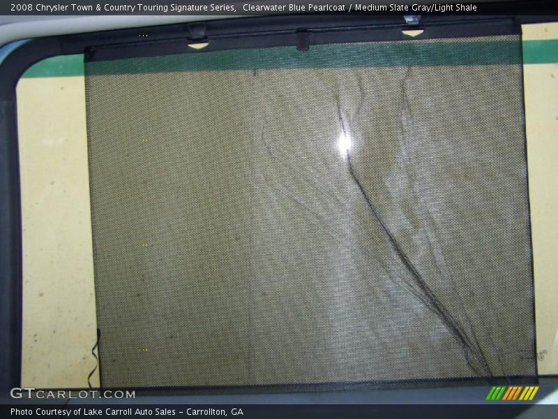 Clearwater Blue Pearlcoat / Medium Slate Gray/Light Shale 2008 Chrysler Town & Country Touring Signature Series