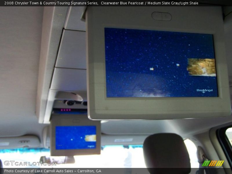 Clearwater Blue Pearlcoat / Medium Slate Gray/Light Shale 2008 Chrysler Town & Country Touring Signature Series