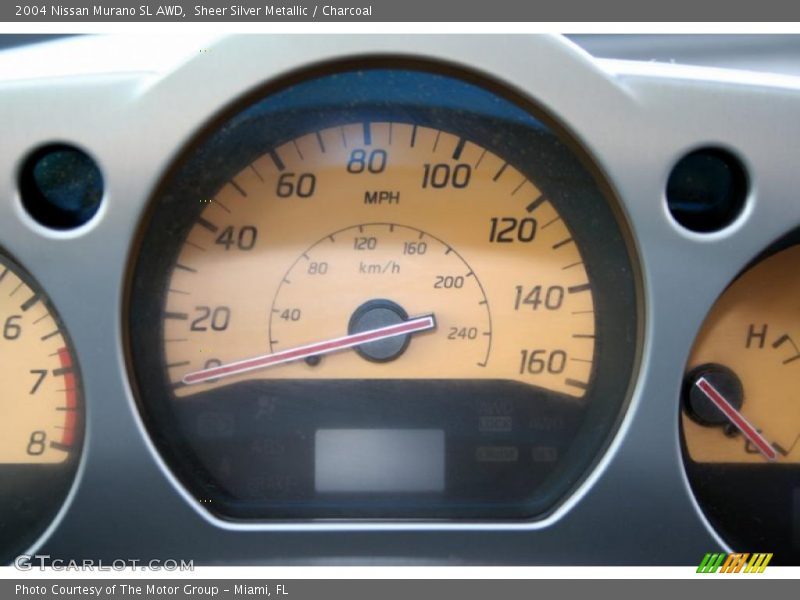Sheer Silver Metallic / Charcoal 2004 Nissan Murano SL AWD