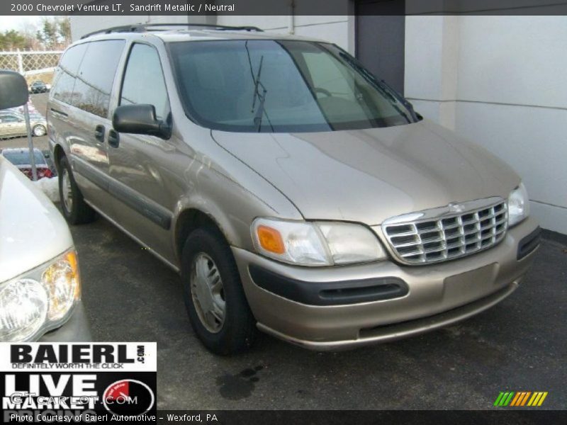 Sandrift Metallic / Neutral 2000 Chevrolet Venture LT