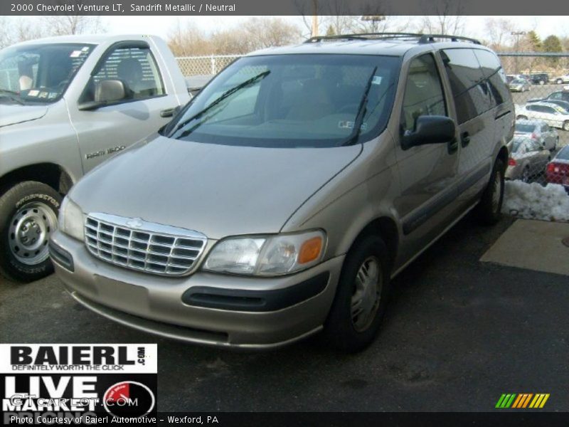 Sandrift Metallic / Neutral 2000 Chevrolet Venture LT