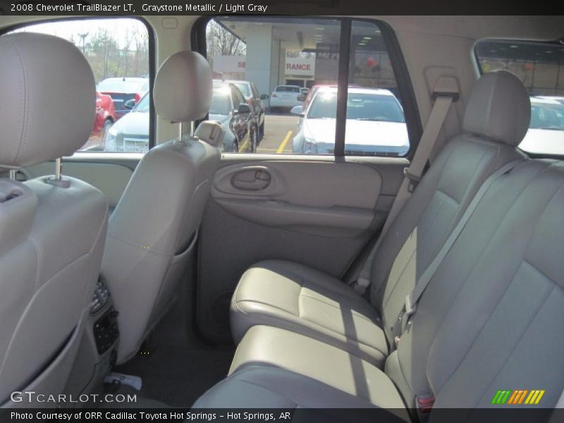 Graystone Metallic / Light Gray 2008 Chevrolet TrailBlazer LT