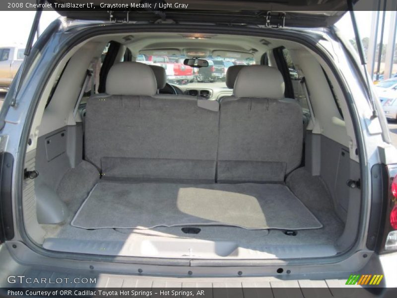 Graystone Metallic / Light Gray 2008 Chevrolet TrailBlazer LT