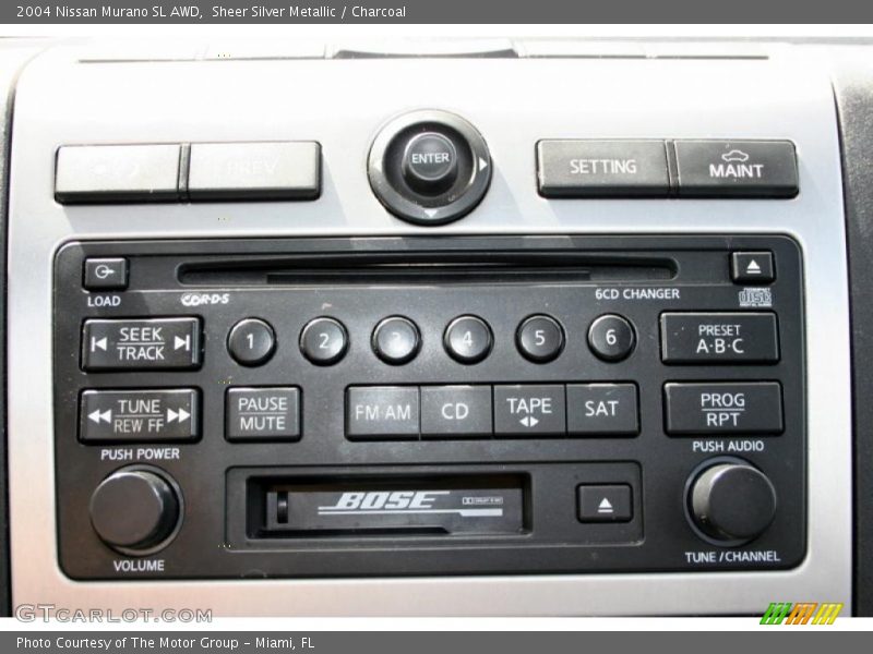 Sheer Silver Metallic / Charcoal 2004 Nissan Murano SL AWD