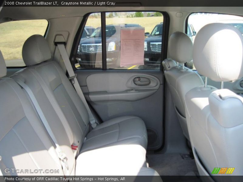 Graystone Metallic / Light Gray 2008 Chevrolet TrailBlazer LT