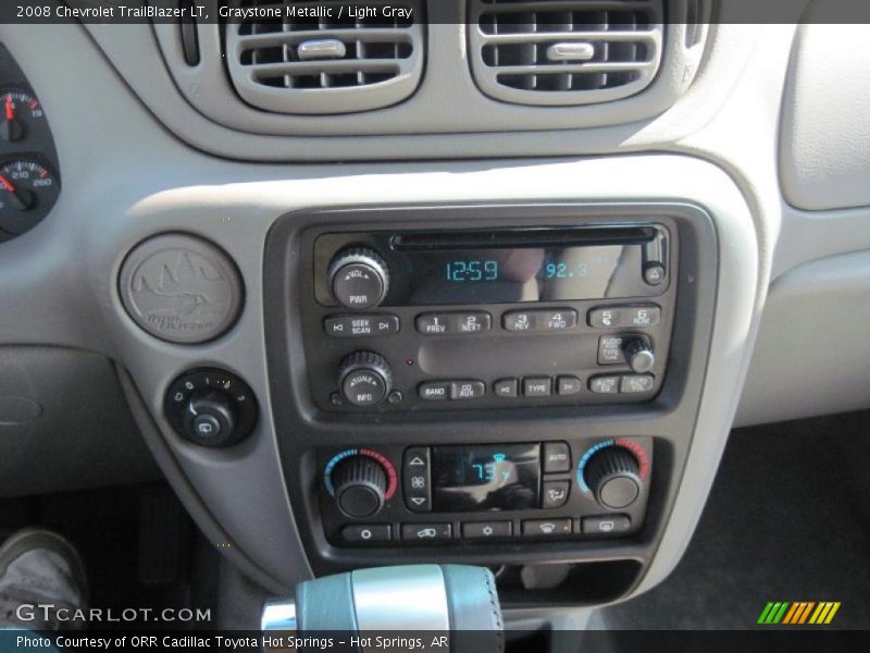 Graystone Metallic / Light Gray 2008 Chevrolet TrailBlazer LT