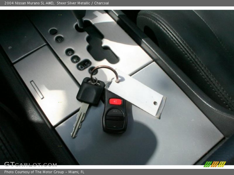 Sheer Silver Metallic / Charcoal 2004 Nissan Murano SL AWD