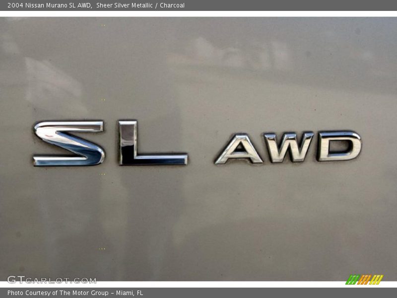 Sheer Silver Metallic / Charcoal 2004 Nissan Murano SL AWD