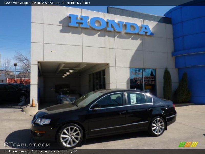 Deep Black / Black 2007 Volkswagen Passat 2.0T Sedan