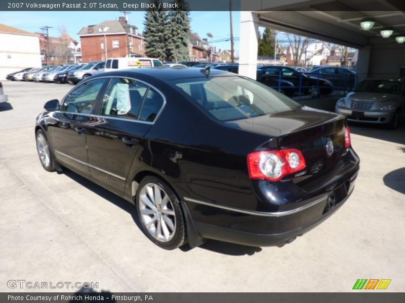 Deep Black / Black 2007 Volkswagen Passat 2.0T Sedan