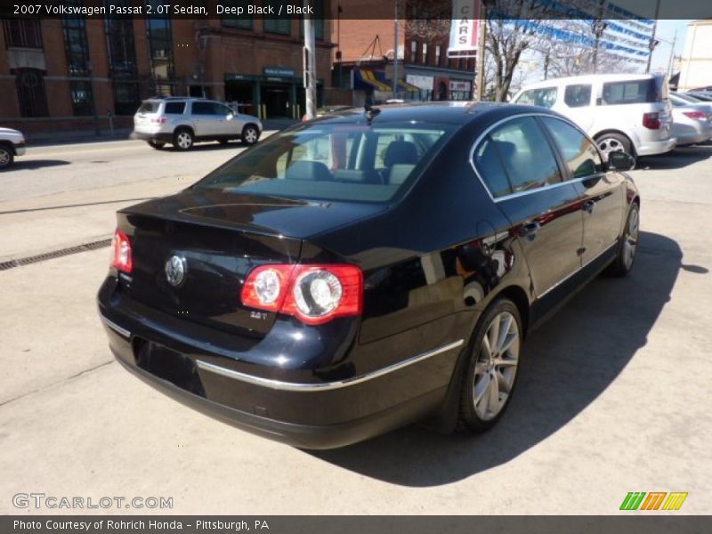 Deep Black / Black 2007 Volkswagen Passat 2.0T Sedan