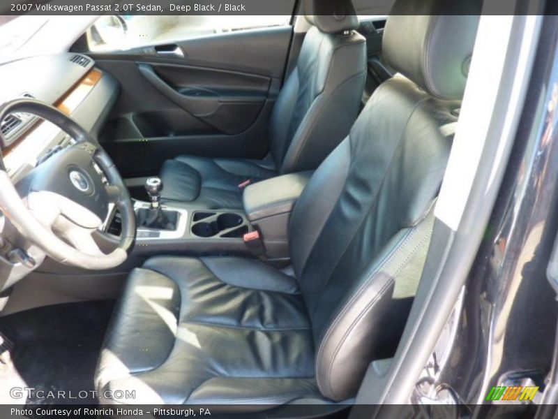 Deep Black / Black 2007 Volkswagen Passat 2.0T Sedan