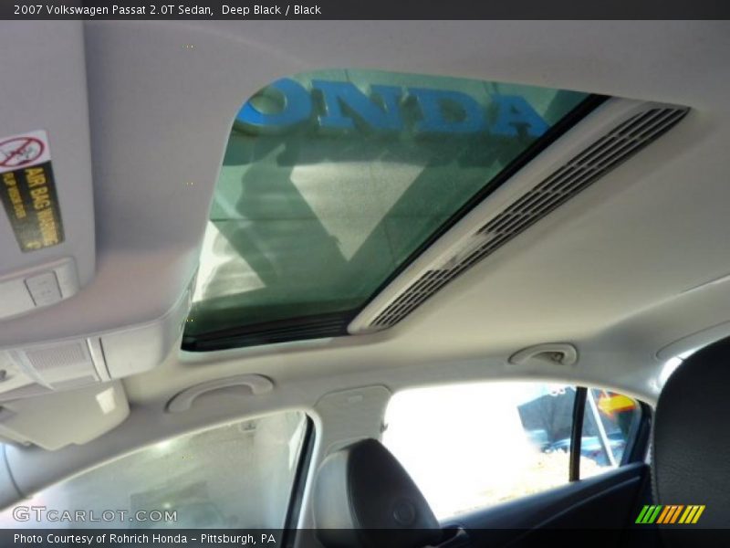 Deep Black / Black 2007 Volkswagen Passat 2.0T Sedan