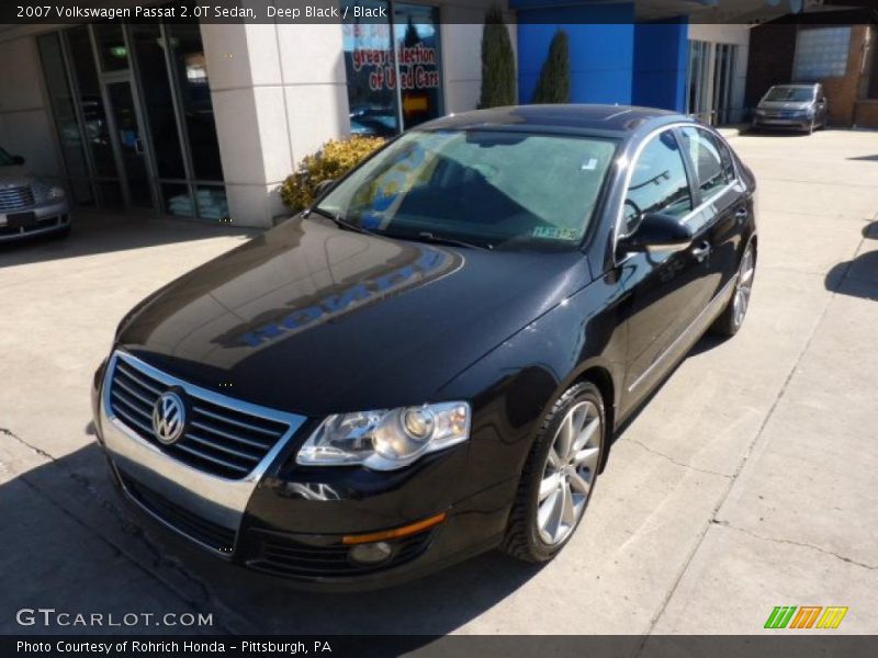 Deep Black / Black 2007 Volkswagen Passat 2.0T Sedan