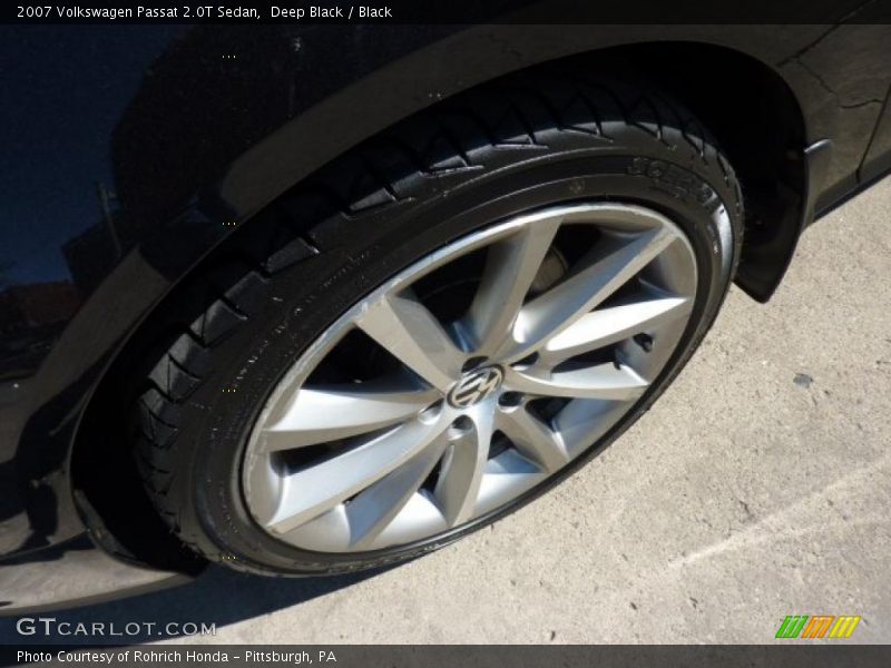Deep Black / Black 2007 Volkswagen Passat 2.0T Sedan