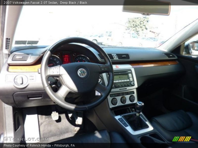 Deep Black / Black 2007 Volkswagen Passat 2.0T Sedan