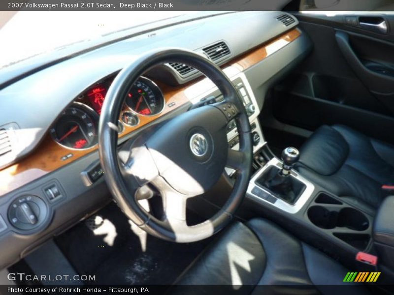 Deep Black / Black 2007 Volkswagen Passat 2.0T Sedan