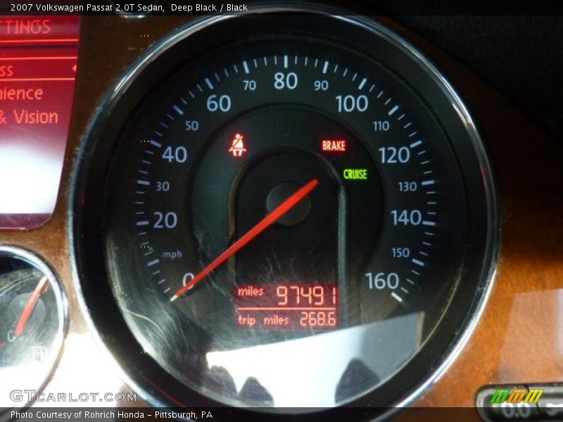 Deep Black / Black 2007 Volkswagen Passat 2.0T Sedan