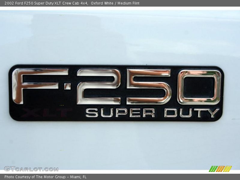  2002 F250 Super Duty XLT Crew Cab 4x4 Logo