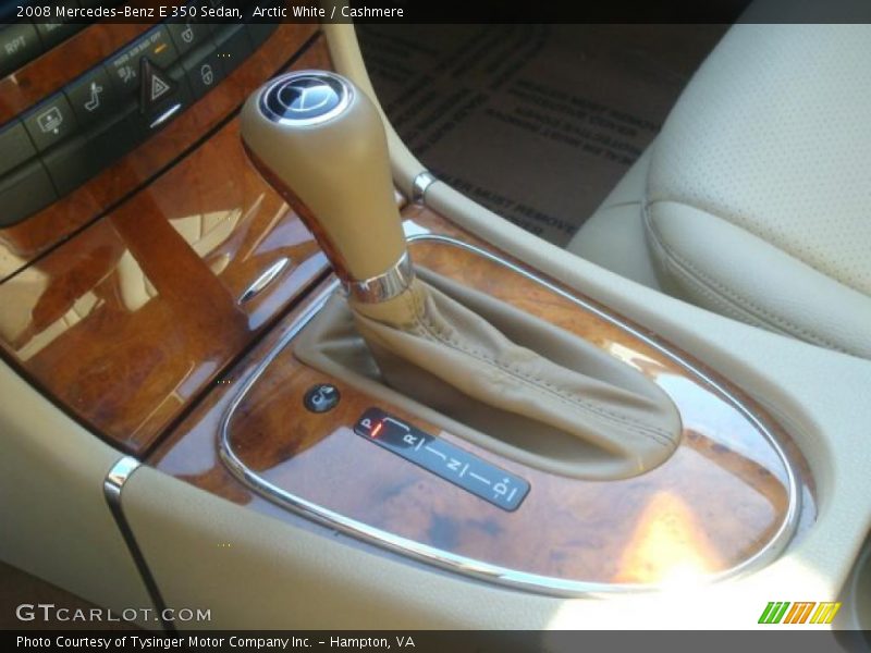Arctic White / Cashmere 2008 Mercedes-Benz E 350 Sedan