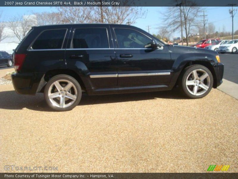 Black / Medium Slate Gray 2007 Jeep Grand Cherokee SRT8 4x4