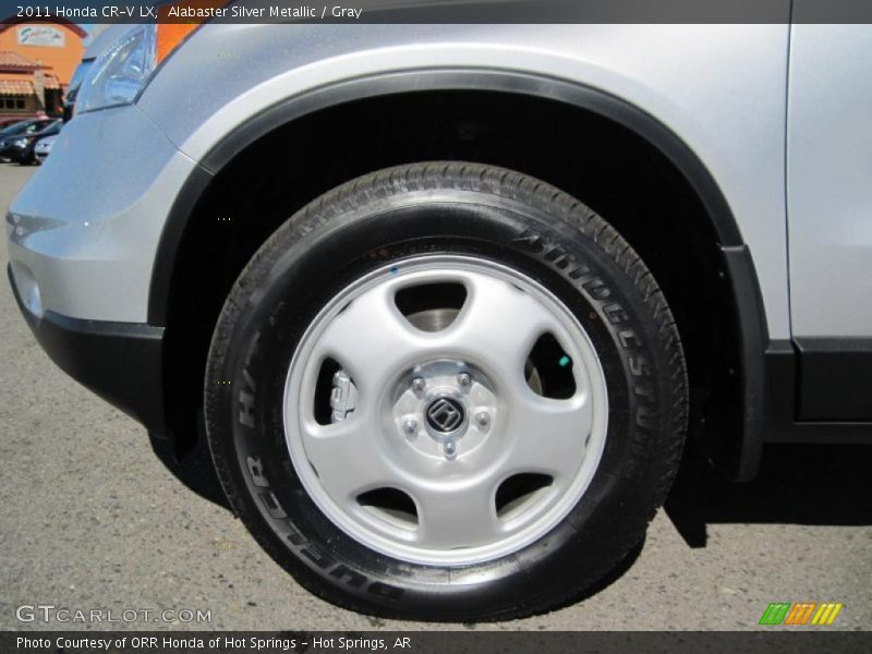 Alabaster Silver Metallic / Gray 2011 Honda CR-V LX