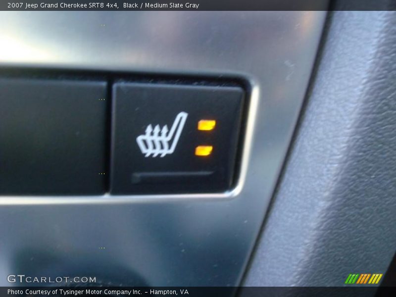 Black / Medium Slate Gray 2007 Jeep Grand Cherokee SRT8 4x4