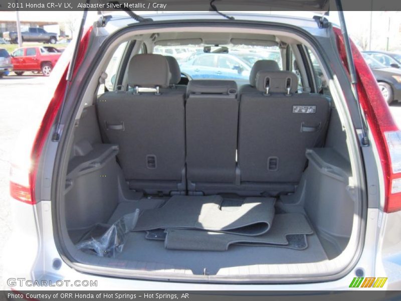 Alabaster Silver Metallic / Gray 2011 Honda CR-V LX