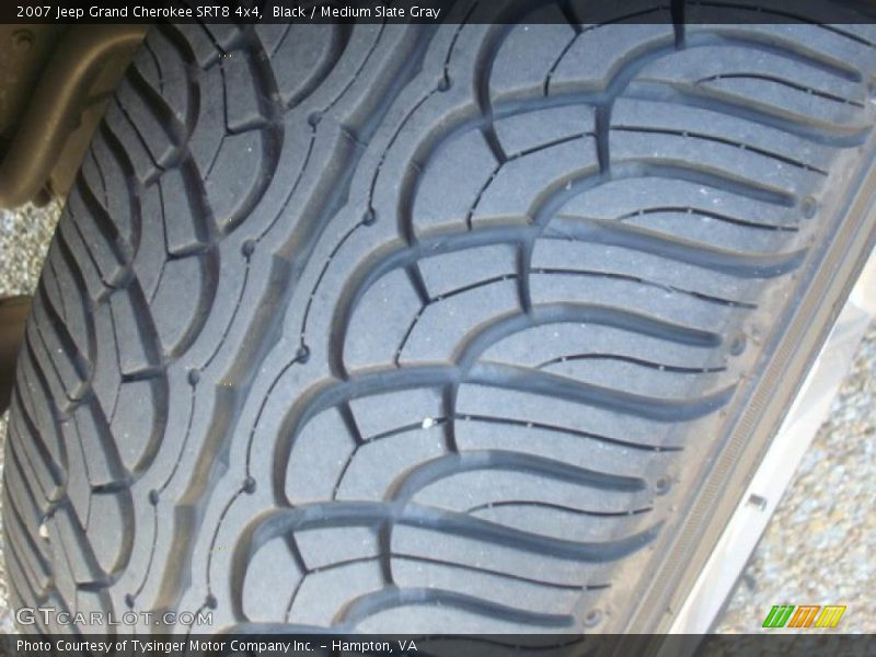 Black / Medium Slate Gray 2007 Jeep Grand Cherokee SRT8 4x4