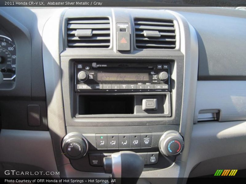 Alabaster Silver Metallic / Gray 2011 Honda CR-V LX