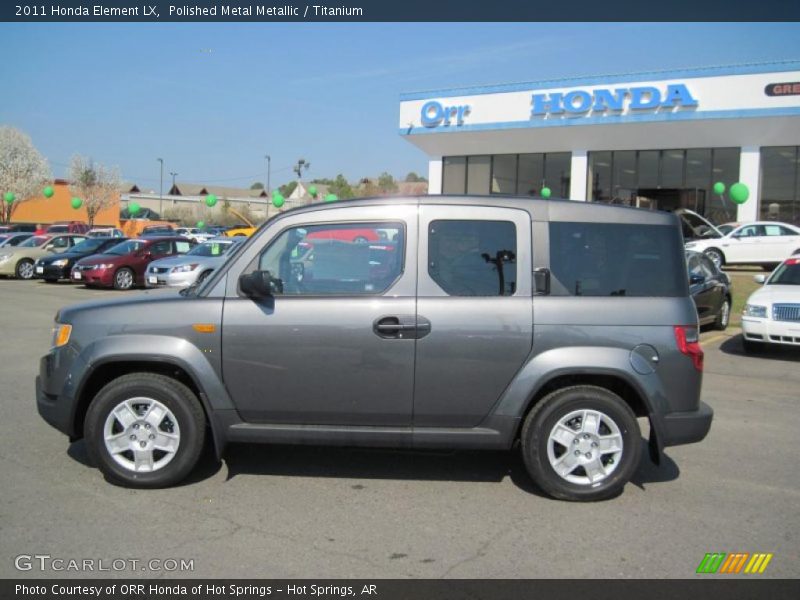 Polished Metal Metallic / Titanium 2011 Honda Element LX