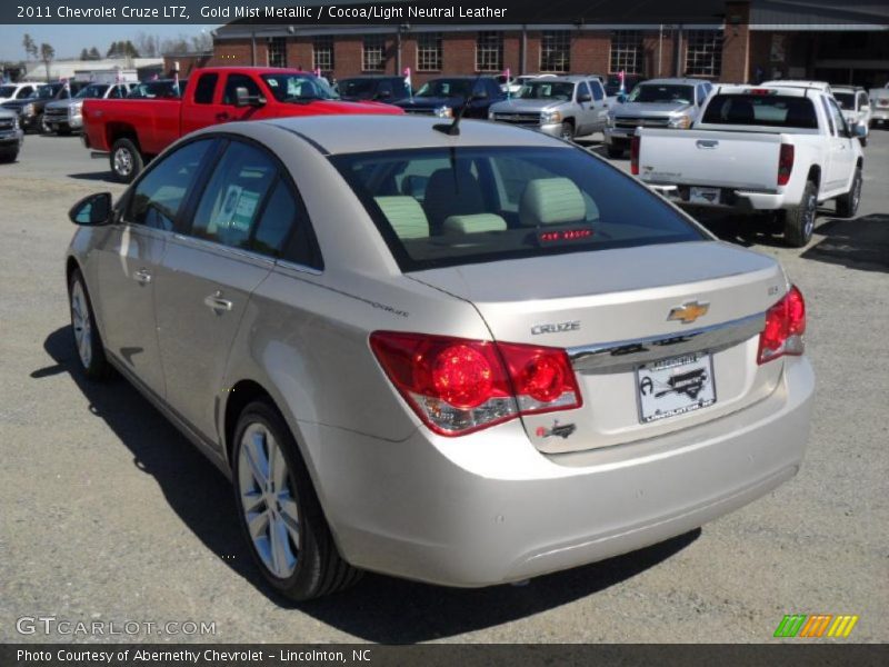  2011 Cruze LTZ Gold Mist Metallic