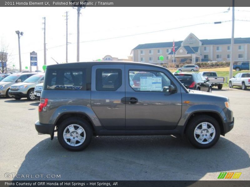 Polished Metal Metallic / Titanium 2011 Honda Element LX