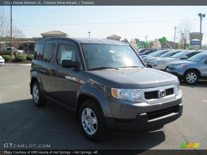 Polished Metal Metallic / Titanium 2011 Honda Element LX