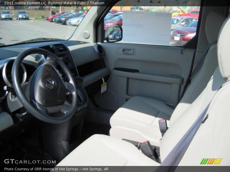 Polished Metal Metallic / Titanium 2011 Honda Element LX