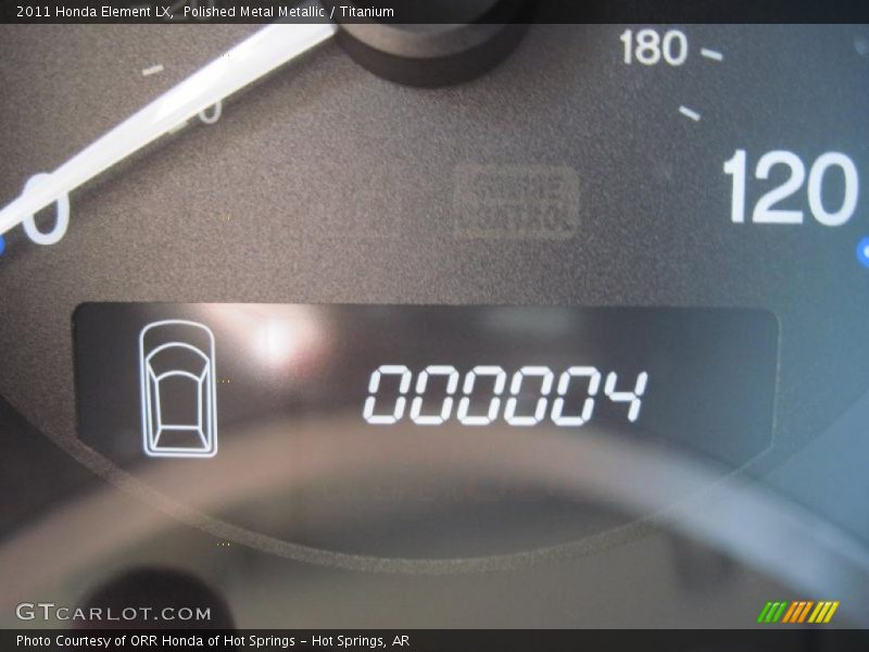 Polished Metal Metallic / Titanium 2011 Honda Element LX