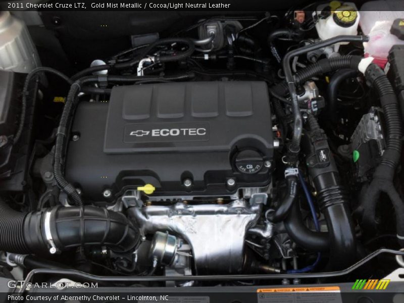  2011 Cruze LTZ Engine - 1.4 Liter Turbocharged DOHC 16-Valve VVT ECOTEC 4 Cylinder