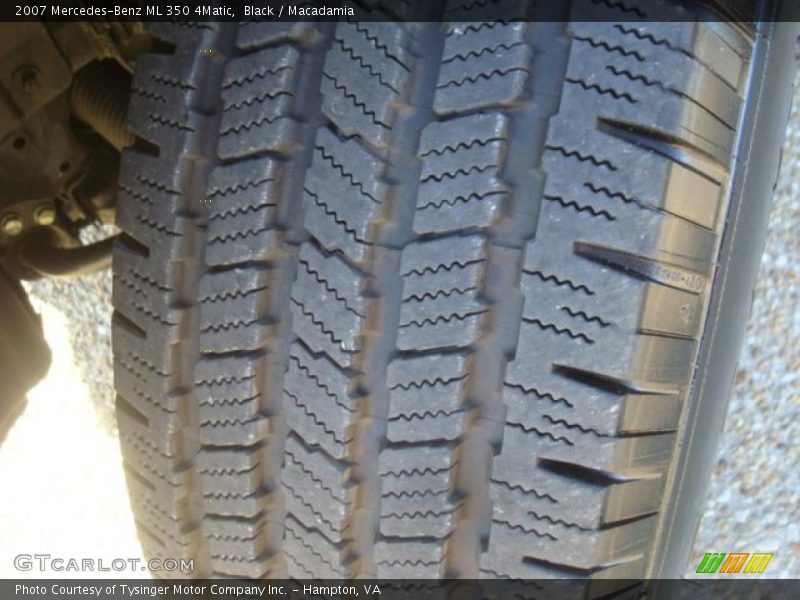 Black / Macadamia 2007 Mercedes-Benz ML 350 4Matic